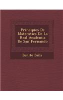 Principios De Matem�tica De La Real Academia De San Fernando