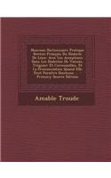 Nouveau Dictionnaire Pratique Breton-Francais Du Dialecte de Leon