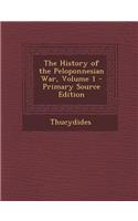 History of the Peloponnesian War, Volume 1
