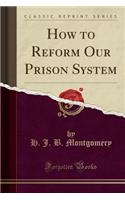 How to Reform Our Prison System (Classic Reprint)