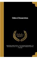 Odes D'Anacreon