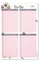 Owl Forest Note Pad (to Do Lis