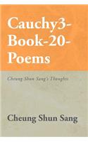 Cauchy3-Book-20-Poems: Cheung Shun Sang's Thoughts(English)