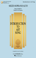 Introduction To Art Song For Mezzo-Soprano/Alto (Book/Online Audio)