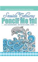 Seaside Getaway Adult Colouring Books One Year Day Planner Europe