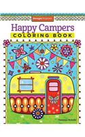 Happy Campers Coloring Book