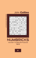 Numbricks - 120 Easy To Master Puzzles 12x12 - 1