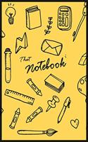 That Yellow Comic Tool Notebook