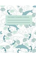 One Subject Composition Notebook