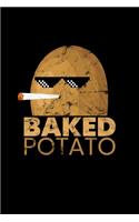 Baked Potato: Dream Journal - 6"x9" - 120 pages - Dream Recording Notebook - Matte Cover