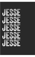Name JESSE Journal Customized Gift For JESSE A beautiful personalized