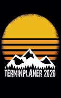 Terminplaner 2020: Wochenplaner zum notieren, organisieren und planen ca. DIN A5 6x9. Kalender / Terminkalender / Monats- / Tagesübersicht / Kontakt- / Geburtstags lis