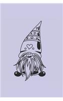 Scandanavian Gnome, Christmas Notebook Kids, Lined Journal/Notes Christmas (Type 4)