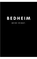 Bedheim: Notizbuch / Notizblock A5 Punktraster - 120 Seiten Notizblock / Journal / Notebook für deine Stadt