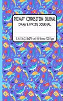 Primary Composition Notebook Draw and Write Journal