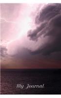 My Journal: Lightening Design - A 6 x 9 100 page journal to record all of the amazing things that happen in your life.