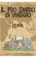 Il mio diario di viaggio Kenya: 6x9 Diario di viaggio I Taccuino con liste di controllo da compilare I Un regalo perfetto per il tuo viaggio in Kenya e per ogni viaggiatore