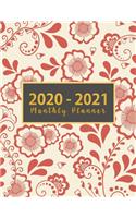 2020-2021 Monthly Planner
