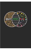 Reality Physics Magic: Blank Lined Notebook (6" x 9" - 120 pages) Simple Physics Notebook for Daily Journal, Diary, and Gift