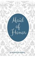 Maid of Honor Small Size Blank Journal-Wedding Planner&To-Do List-5.5