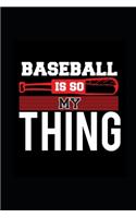 2020 Daily Planner Sports Theme Baseball My Thing 388 Pages: 2020 Planners Calendars Organizers Datebooks Appointment Books Agendas