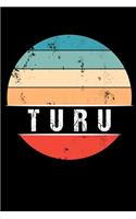 Turu: 100 Pages 6 'x 9' -Dot Graph Paper Journal Manuscript - Planner - Scratchbook - Diary