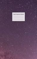 Graph Composition Notebook: Grid Paper Notebook: Large Size 8.5x11 Inches, 110 pages. Notebook Journal: Pretty Pink Galaxy Workbook for Preschoolers Students Teens Adults for S