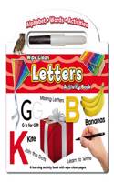 Wipe Clean Activity Book - Letters