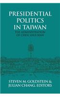 Presidential Politics in Taiwan