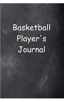 Basketball Player's Journal Chalkboard Design
