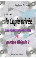 Loi sur la Copie privée