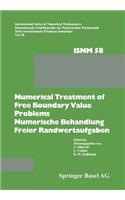 Numerical Treatment of Free Boundary Value Problems / Numerische Behandlung Freier Randwertaufgaben