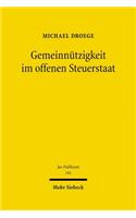 Gemeinnutzigkeit Im Offenen Steuerstaat