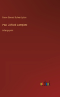 Paul Clifford; Complete