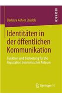 Identitäten in Der Öffentlichen Kommunikation