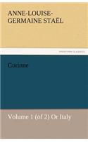 Corinne, Volume 1 (of 2) or Italy