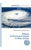 Effects of Hurricane Isabel in New Jersey: (English)