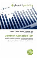Common Admission Test: (English)