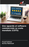 Uno sguardo al software commerciale su scala mondiale (COTS)