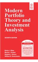 Modern Portfolio Theory And Investment Analysis, 7Th Ed