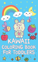 Kawaii Coloring Book For Toddlers