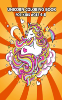 Unicorn Coloring Book For Kids Ages 4-8