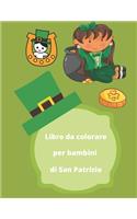 Libro da colorare per bambini di San Patrizio