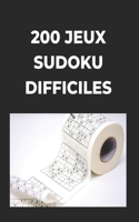 200 Jeux Soduko Difficiles: Jeu Classique - Collection XXL Pour Adultes - Avec Solutions, Difficiles