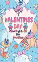 Valentines Day Coloring Book For Toddlers