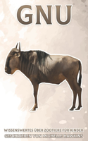 Gnu: Wissenswertes über Zootiere für Kinder #17