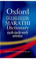 English-English-Marathi Dictionary