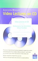 Video Lectures on CD with Optional Captioning for Mathematics for Elementary School Teachers