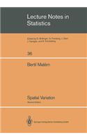 Spatial Variation: (36 Lecture Notes in Statistics)
