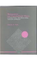 Management and Organizational Theory: Structural and Behavioral Systems